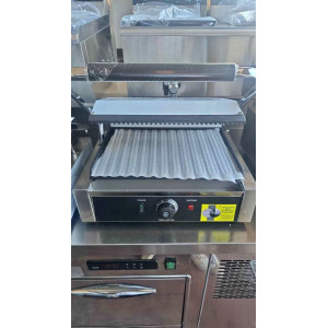 Piastra Tramezzini Nuova Rigata Misure 45x30 Alimentazione Monofase Consumo 2.3kw